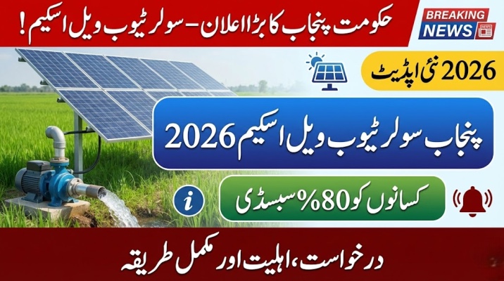How Can Punjab Farmers Get 80% Subsidy on Solar Tubewells in 2026