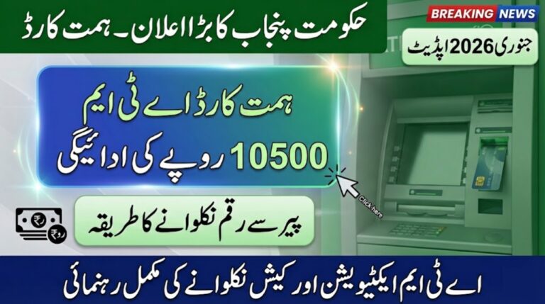Himmat Card ATM Activation: How to Withdraw Rs. 10,500 From Monday Today Update