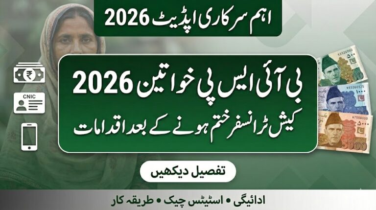 BISP 2026: Steps Women Can Take After Cash Transfer Removal