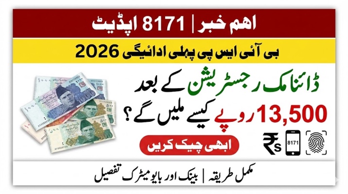 How To Receive Your First BISP Payment After Dynamic Registration In 2026