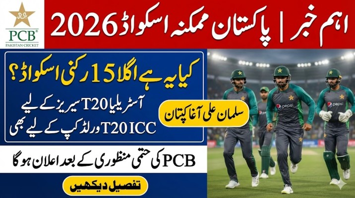 Pakistan Likely Squad for Australia T20 Series and ICC T20 World Cup Awaiting PCB Approval