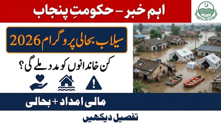 Who Can Receive Support Under The Sailab Bahali Program 2026 in Punjab?