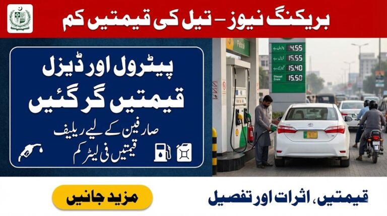 Global Oil Prices Drop: Relief Expected for Pakistan