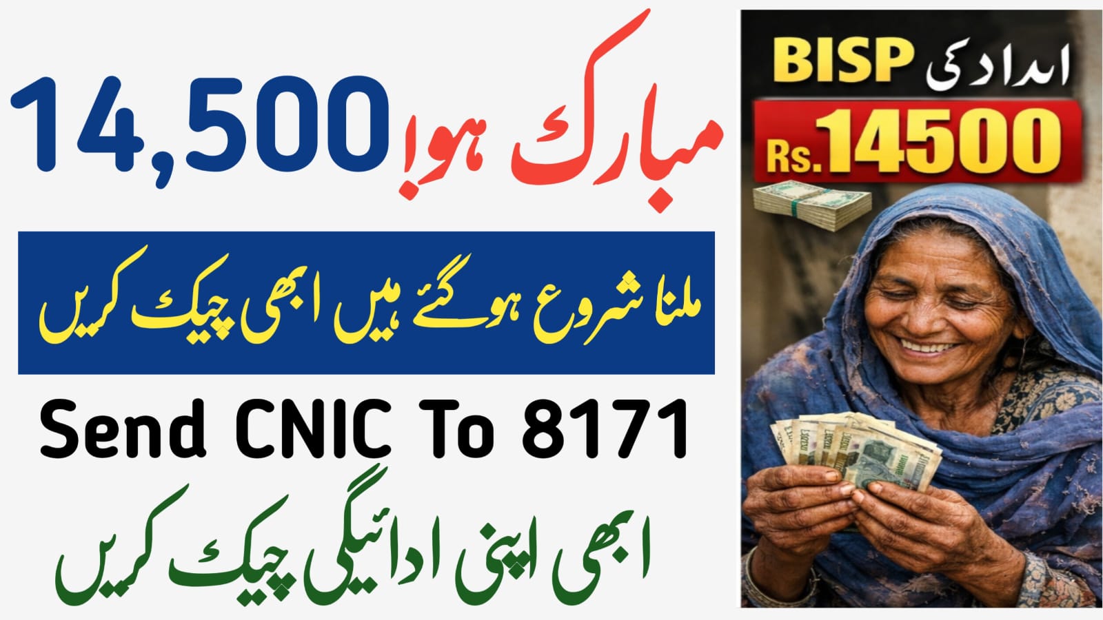 8171 Ehsaas Program 14500 Verification 2026 | Check Online By CNIC. Pita.org.pk