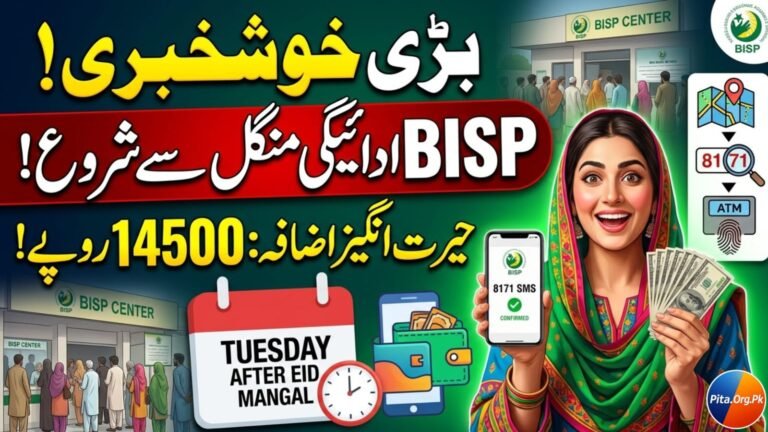 BISP Payment Starting From Tuesday After Eid - Step-by-Step Guide
