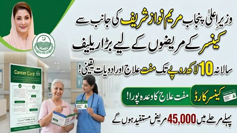 CM Punjab Cancer Card
