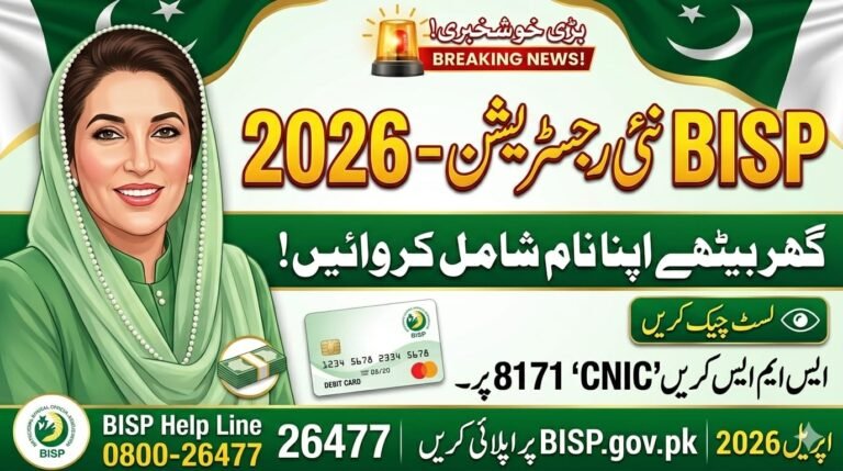 BISP New Registration Method 2026