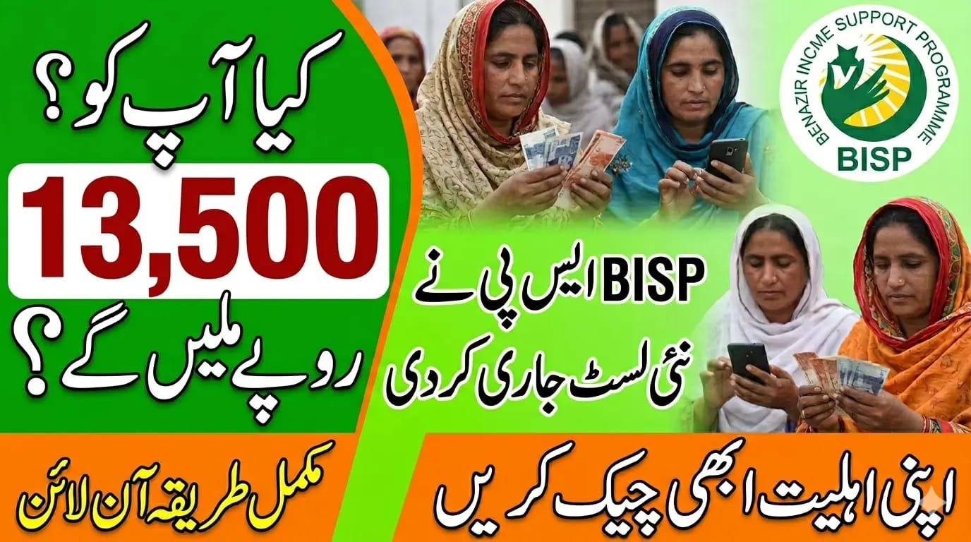 BISP 2026 Update: New Beneficiary List, Eligibility Check & How to Apply for Kafalat Program