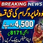 Benazir Nashonuma Rs. 4,500 Payment